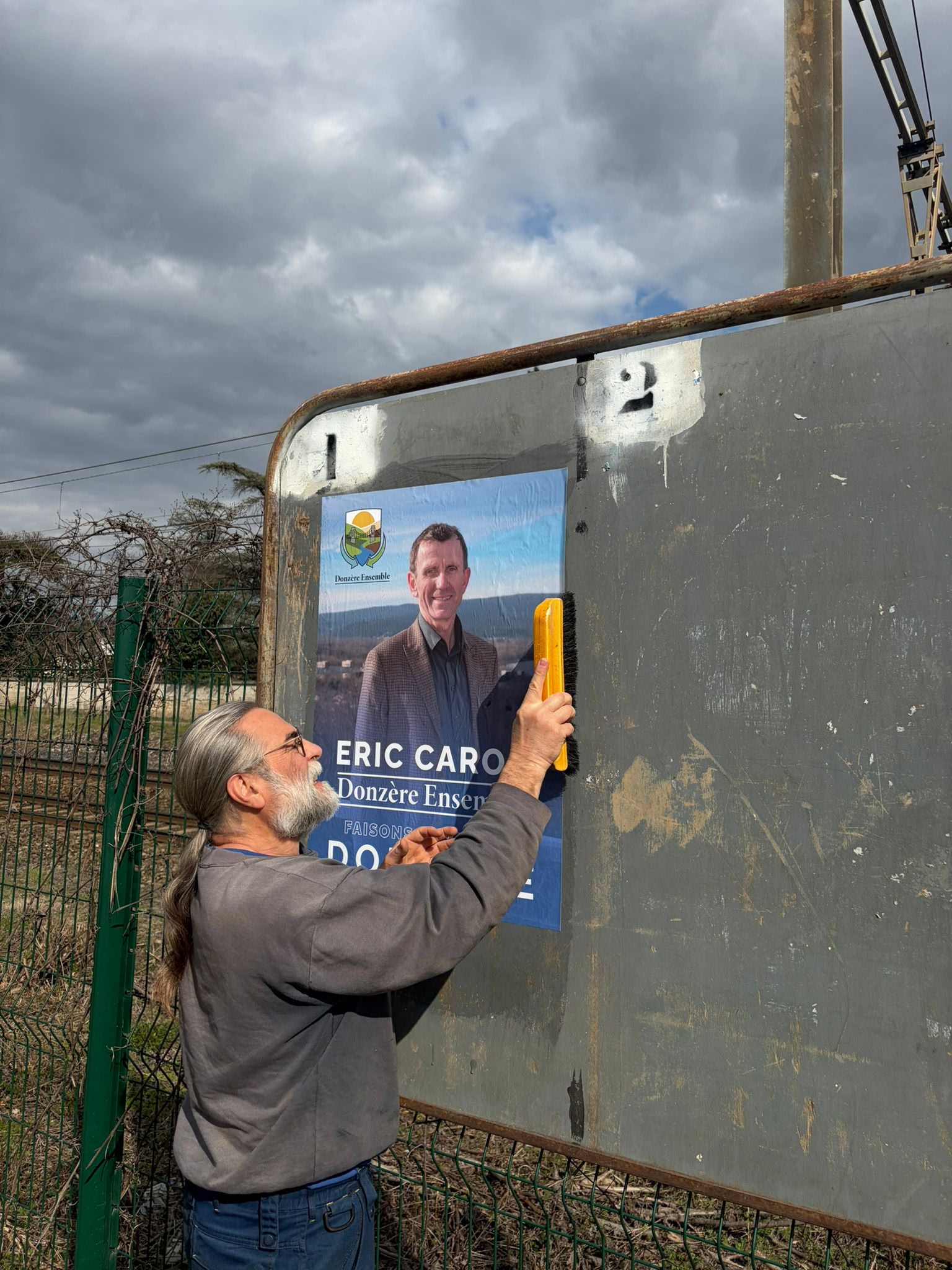 Affiche de campagne Donzère Ensemble